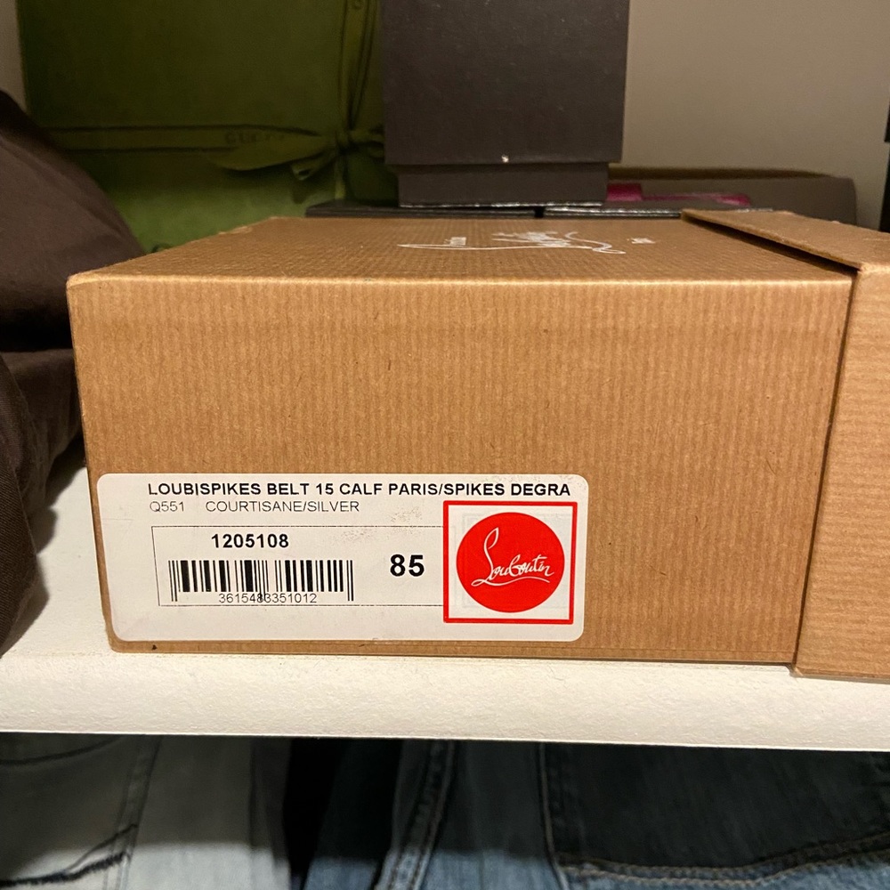 SOLD Authentic Christian Louboutin belt